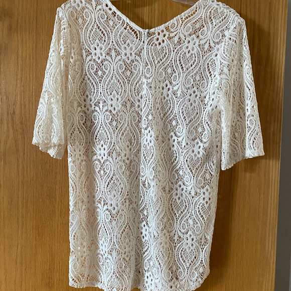 Ivory beach coverup - Picture 3 of 4